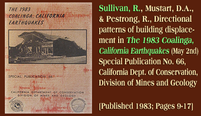 The 1983 Coalinga Earthquake